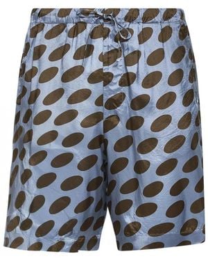 Dries Van Noten Casual Shorts - Blue