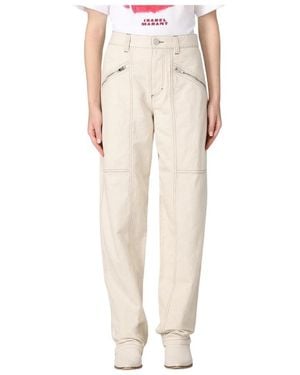 Isabel Marant Straight Jeans - Neutro