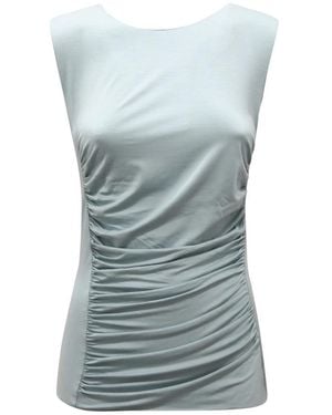 Armani Sleeveless Tops - Blue