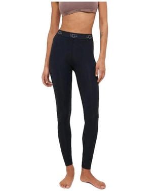 UGG Broeken ,Zwart ,Leggings - Blauw