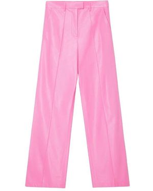 Stand Studio Weite kunstlederhose - Pink
