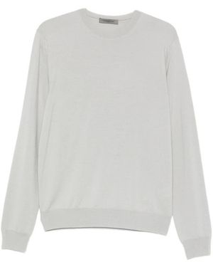 Corneliani Rundhals-Pullover - Grau