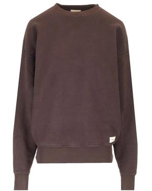 Saint Laurent Sweatshirts - Brown