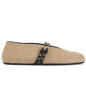 Alaïa Ballerinas - Natural