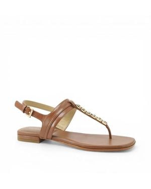 Michael Kors Flat Sandals - Brown