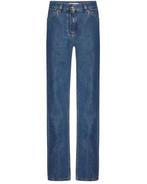 Valentino Straight Jeans - Azul
