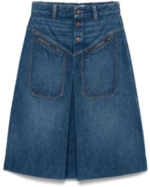 Chloé Denim Skirts - Blue