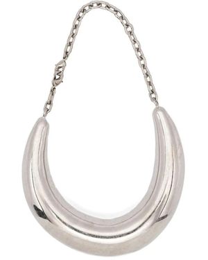 Panconesi Accessoires ,Grijs ,Blow Up Enkelband - Metallic
