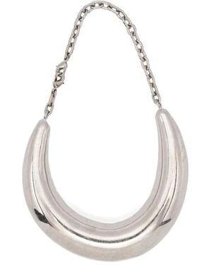 Panconesi Accessoires ,Grijs ,Blow Up Enkelband - Metallic
