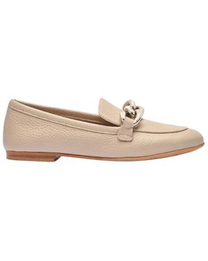 Casadei Antilope Leder Mokassins - Natur