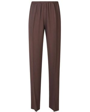 forte_forte Wide Trousers - Brown