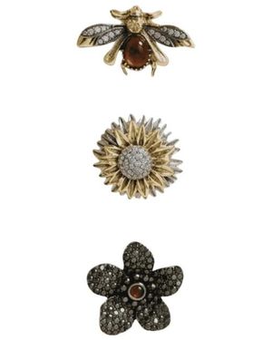 Dansk Copenhagen Brooches - Métallisé