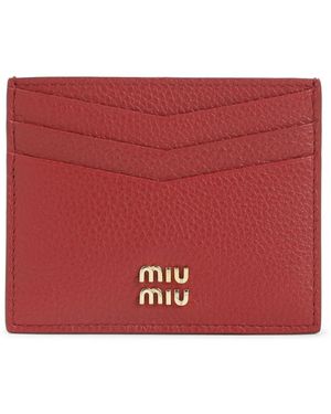 Miu Miu Wallets & Cardholders - Red