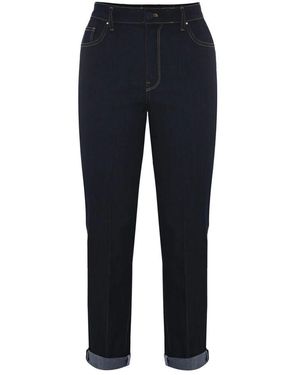 Kocca Stylische cropped denim jeans - Blau