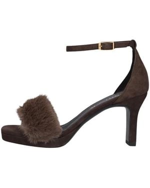 Unisa Sandalen Met Hoge Hak - Bruin