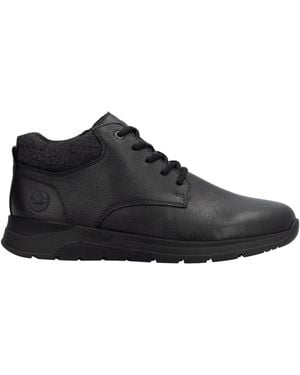 Rieker Lace-Up Boots - Black