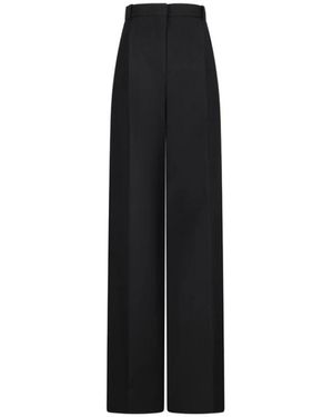 Dior Broeken ,Zwart ,Wol Wijde Broek
