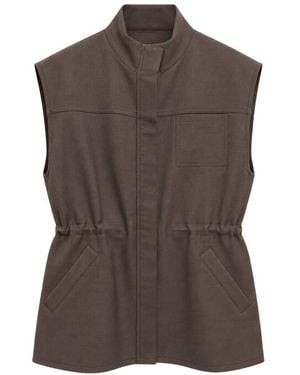 MEIMEIJ Vests - Marrón