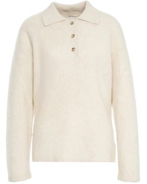 Soft Goat Cashmere Knitwear - White