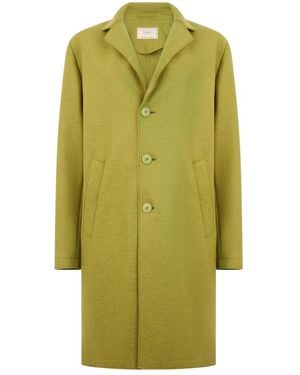 Herno Single-Breasted Coats - Green