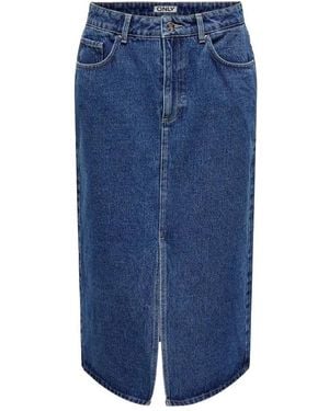 ONLY Denim Skirts - Bleu