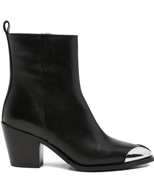 ADRIANNA FERETTI Cowboy & Biker Boots - Black