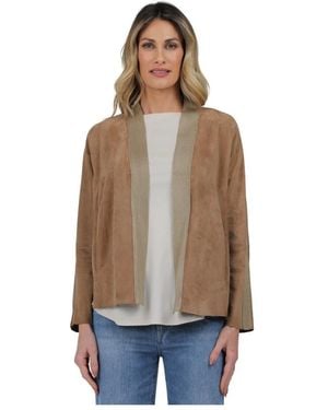 Gimo's Wildlederjacke - Natur