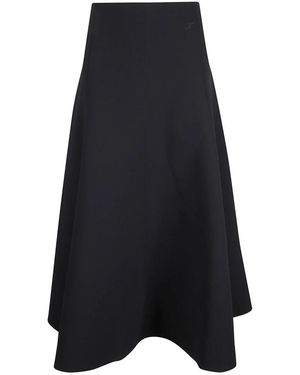 Jacquemus Rokken ,Zwart ,Polyester Triangle Skirt - Blauw