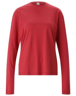 TOTEME Long Sleeve Top - Rood