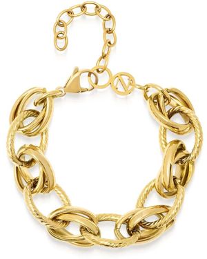 Nialaya Mixed Link Bracelet - Mettallic