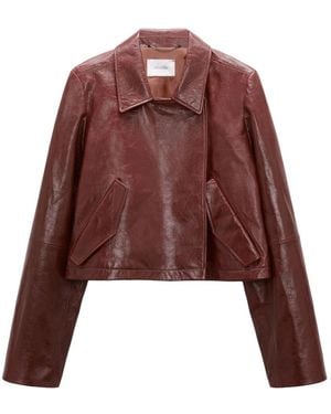 Dorothee Schumacher Leather Jackets - Brown