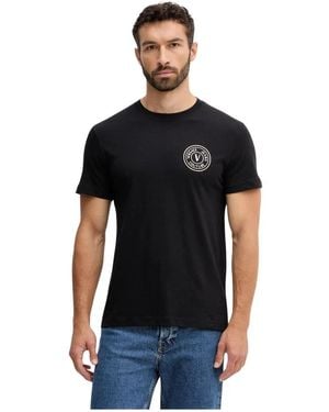 Versace Jeans Couture Tops T-Shirts - Zwart