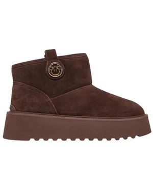 Pinko Ankle Boots - Marron
