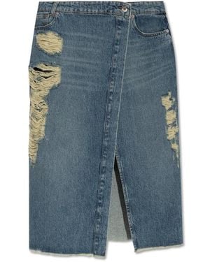 Blumarine Denim Skirts - Blauw