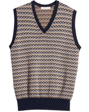 Lemaire Sleeveless Knitwear - Grey