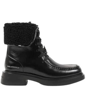 KARL LAGERFELD Winter Boots - Black