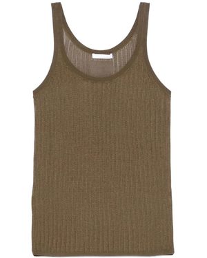 Helmut Lang Sleeveless Tops - Vert