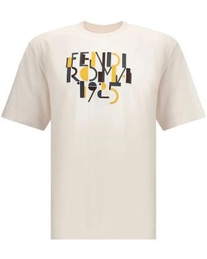 Fendi T-Shirts - Neutro