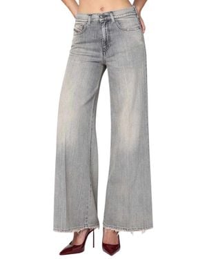 DIESEL 1978 D-Akemi Flare Jeans - Grijs