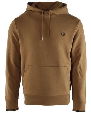 Fred Perry Hoodies - Brown