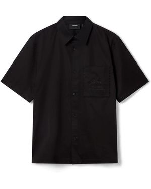 Axel Arigato Short Sleeve Shirts - Black
