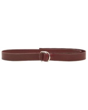 Ami Paris Double Buckle Belt - Paars