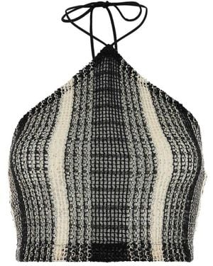 Missoni Sleeveless Tops - Black