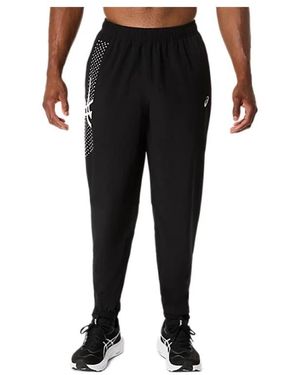 Asics Fitness ,Zwart ,Polyester Icon Joggingsbroek