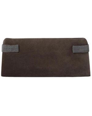 Brunello Cucinelli Clutches - Braun