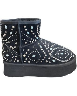 Alma En Pena. Ankle Boots - Azul