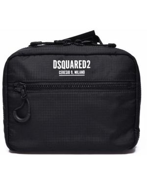 DSquared² Messenger Bags - Zwart