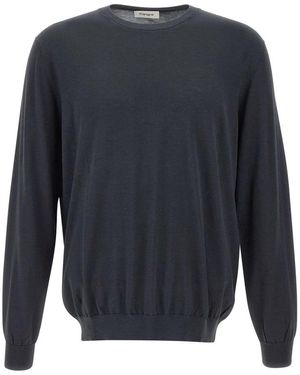 Kangra Round-Neck Knitwear - Blue