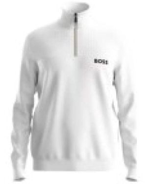 BOSS Turtleneck Trui - Wit