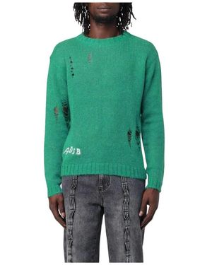 ANDERSSON BELL Round-Neck Knitwear - Green